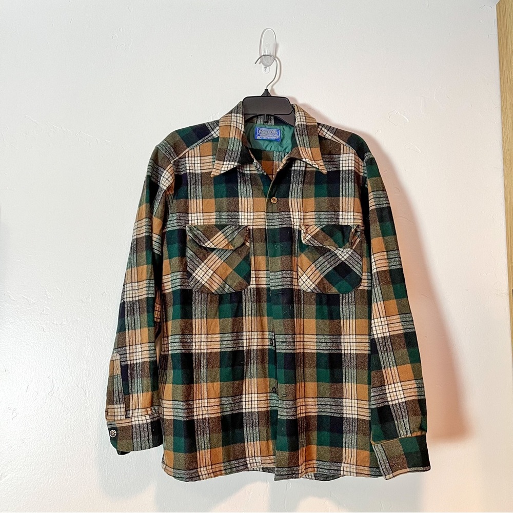 Vintage Pendleton Wool Plaid Shirt
